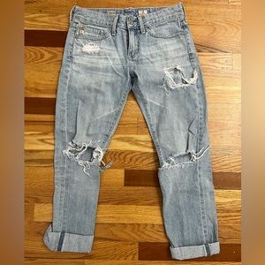 AG ripped jeans